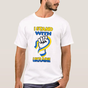 T-SHIRT JE SUIS AVEC L'UKRAINE