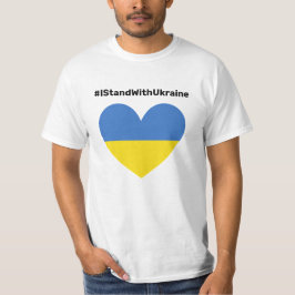 T-shirt Je Suis Avec L'Ukraine