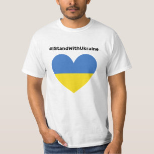 T-shirt Je Suis Avec L'Ukraine