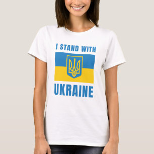 T-shirt Je Suis Avec L'Ukraine