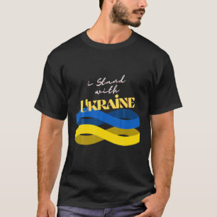 T-shirt Je Suis Avec L'Ukraine, Aîné Essentiel De La Paix
