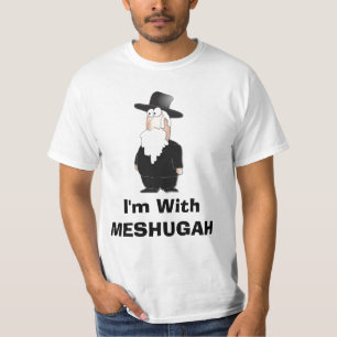 T-shirt Je suis avec MESHUGAH - chemise drôle de Rabbin
