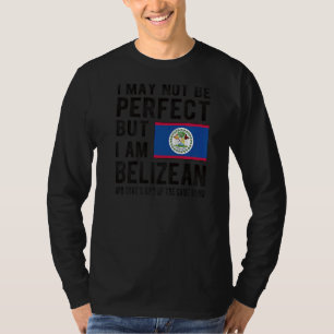T-shirt Je suis Belizean Flag Belize Heritage Belizean Roo