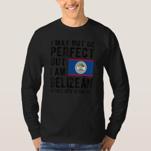 T-shirt Je suis Belizean Flag Belize Heritage Belizean Roo