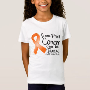 T-Shirt Je suis Cancer de leucémie de preuve peux être
