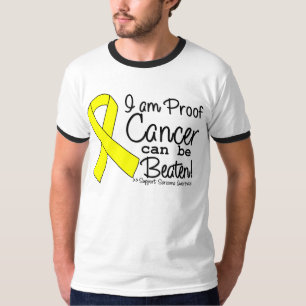 T-shirt Je suis Cancer de sarcome de preuve peux être