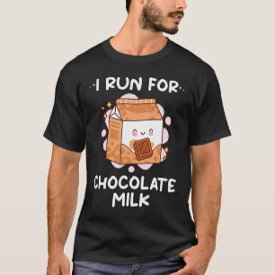 T-shirt Je Suis Candidat Au Chocolat Lait Alimentaire Grap