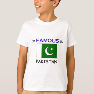 T-shirt Je suis célèbre au PAKISTAN
