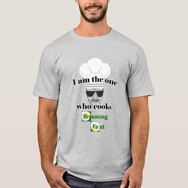 T-shirt Je suis celui qui cuisine - Funny Parody (Devant)