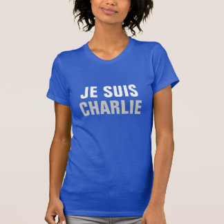 T-shirt Je Suis Charlie, je suis Charlie