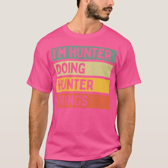 T-shirt Je Suis Chasseur Faire Chasseur Chasseur Chasse Ch (Devant)