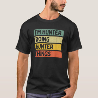 T-shirt Je suis Chasseur Faire Chasseur Chasseurs choses d