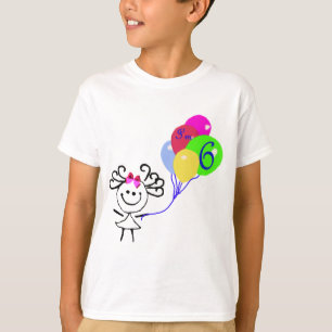 T-shirt Je suis chiffre de 6 bâtons