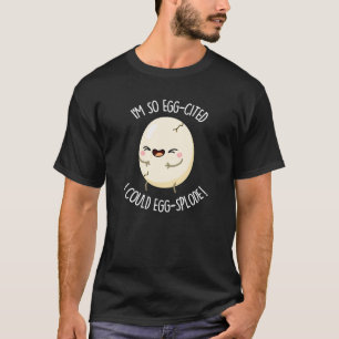 T-shirt Je suis cité par les oeufs Je pourrais enfiler un 