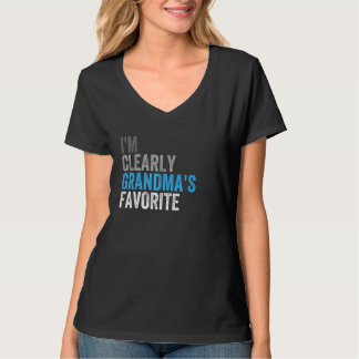 T-shirt Je suis clairement Grandmau2019s Famille préféréeA