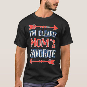 T-shirt Je suis Clairement Maman Favorite Enfant Fils Fill