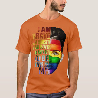 T-shirt Je suis courageux Je suis bruyant Je suis méchant 