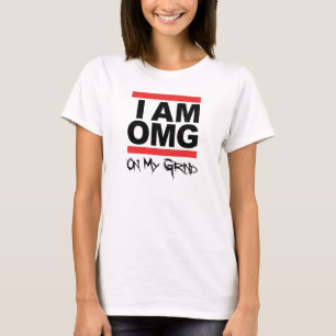 T-shirt Je suis courroie de spaghetti d'OMG