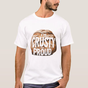 T-shirt Je suis croustillant et fier, je fais du pain