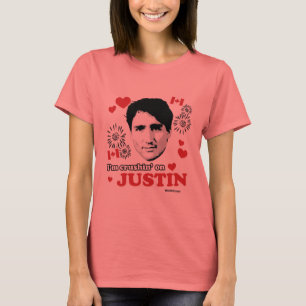T-shirt Je suis crushin sur Justin - .png