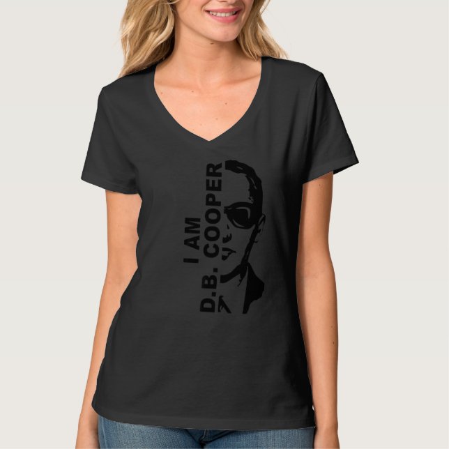 T-shirt Je Suis D B Cooper (Devant)