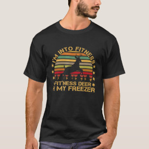 T-shirt Je Suis Dans Fitness Deer Dans Mon Freezer Huntin