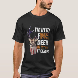 T-shirt Je suis dans Fitness Fit ness Deer Dans Mon Congél