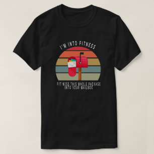 T-shirt Je suis dans le fitness tout ce paquet dans votre