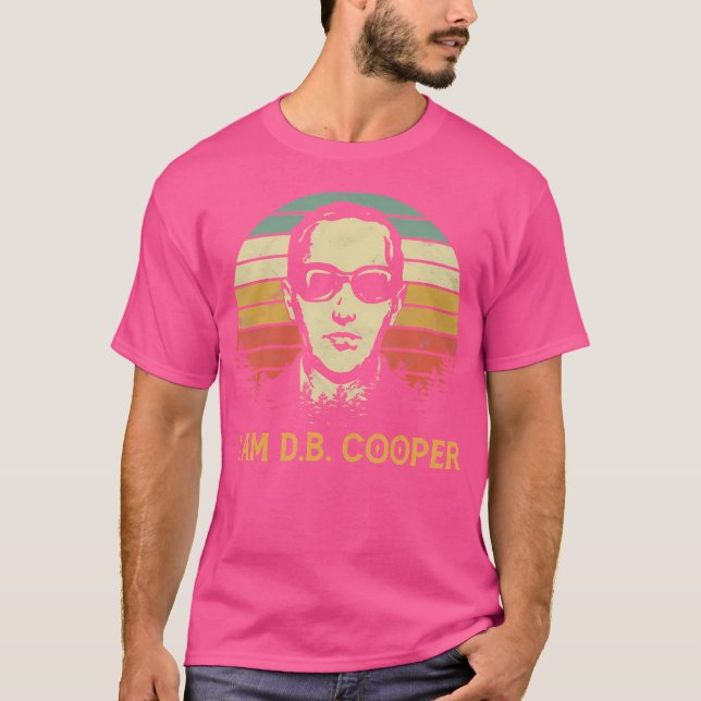 T-shirt Je Suis Db Cooper Skydiver Drôle Skydiver D B Coop (Devant)