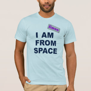 T-shirt Je suis de Space