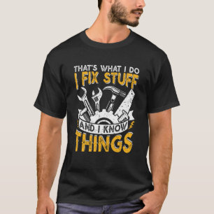 T-shirt Je suis déçu, c'est ce que je fais Je répare les t