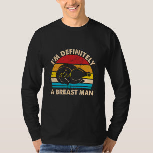 T-shirt Je suis définitivement une dinde de Thanksgiving h