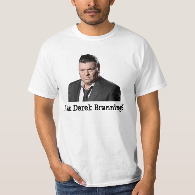 T-shirt Je suis Derek Branning (Devant)