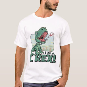 T-shirt Je suis des idées d'un cadeau de T. Rex Dinosaur