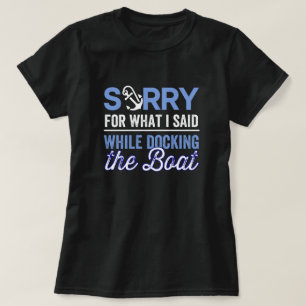 T-shirt je suis désolé pour ce que j'ai dit pendant que je