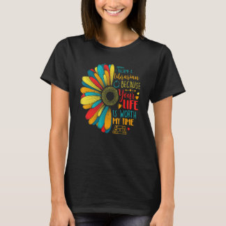 T-shirt Je Suis Devenu Bibliothécaire Parce Que Ta Vie Vau