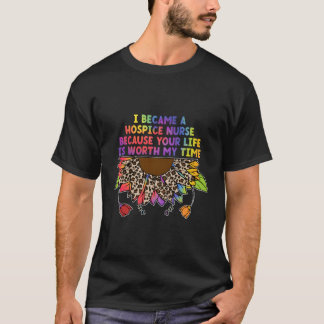 T-shirt Je Suis Devenu Hospice Nurse Hospice Nursing Palli
