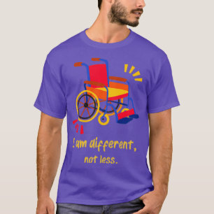 T-shirt Je Suis Différent Pas Moins Chemise