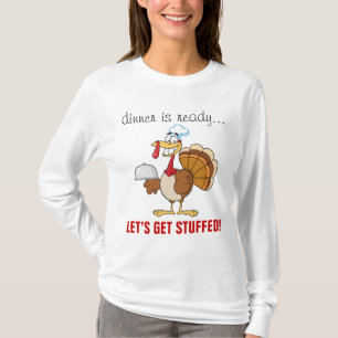 T-shirt Je suis dîner tout préparé de thanksgiving