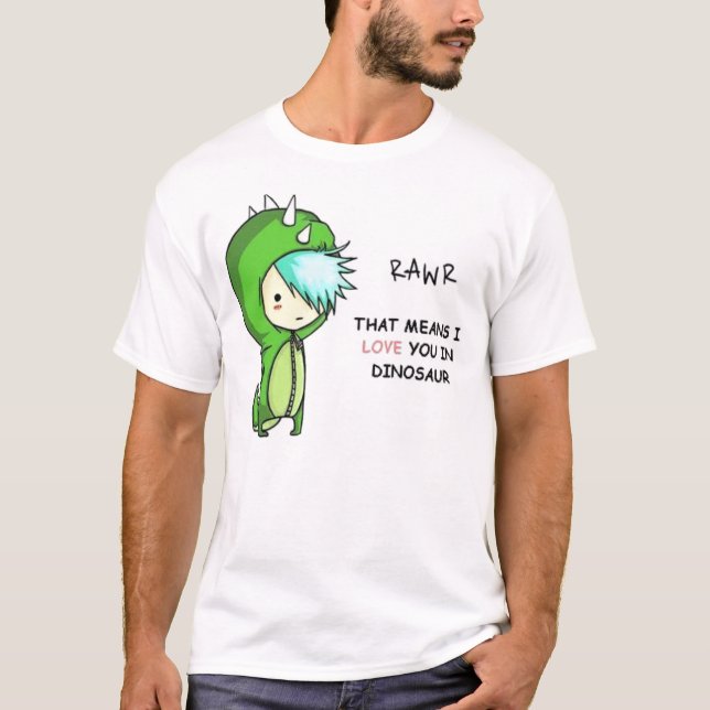 T-shirt Je suis Dino (Devant)