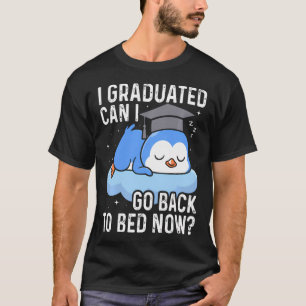 T-shirt Je suis diplômé, je retourne me coucher maintenant