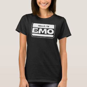 T-shirt Je Suis Emo Bonjour Emo Je suis Emo Alors Quel Emo