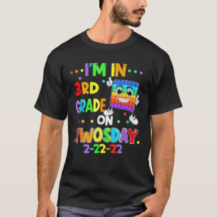 T-shirt Je suis en 3e année le Jeudi 022222022 Mardi Numér