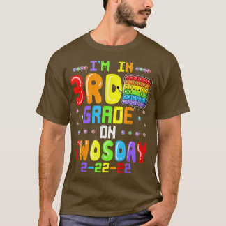 T-shirt Je suis en 3e année le mardi 22 février 