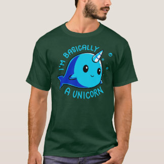 T-shirt Je Suis En Gros Une Unicorne