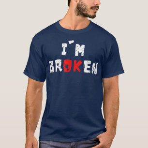T-shirt Je suis en panne Maladie mentale invisible Santé