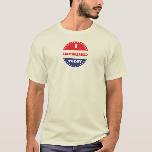 T-shirt Je Suis En Ski Aujourd'Hui (Devant)