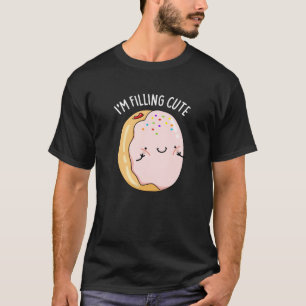 T-shirt Je suis en train de remplir mignonne Jelly Donut P