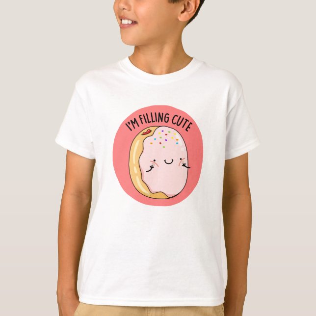 T-shirt Je suis en train de remplir mignonne Jelly Jelly D (Devant)