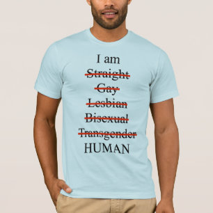 T-shirt Je suis... et le Logo Bisexuel de retour